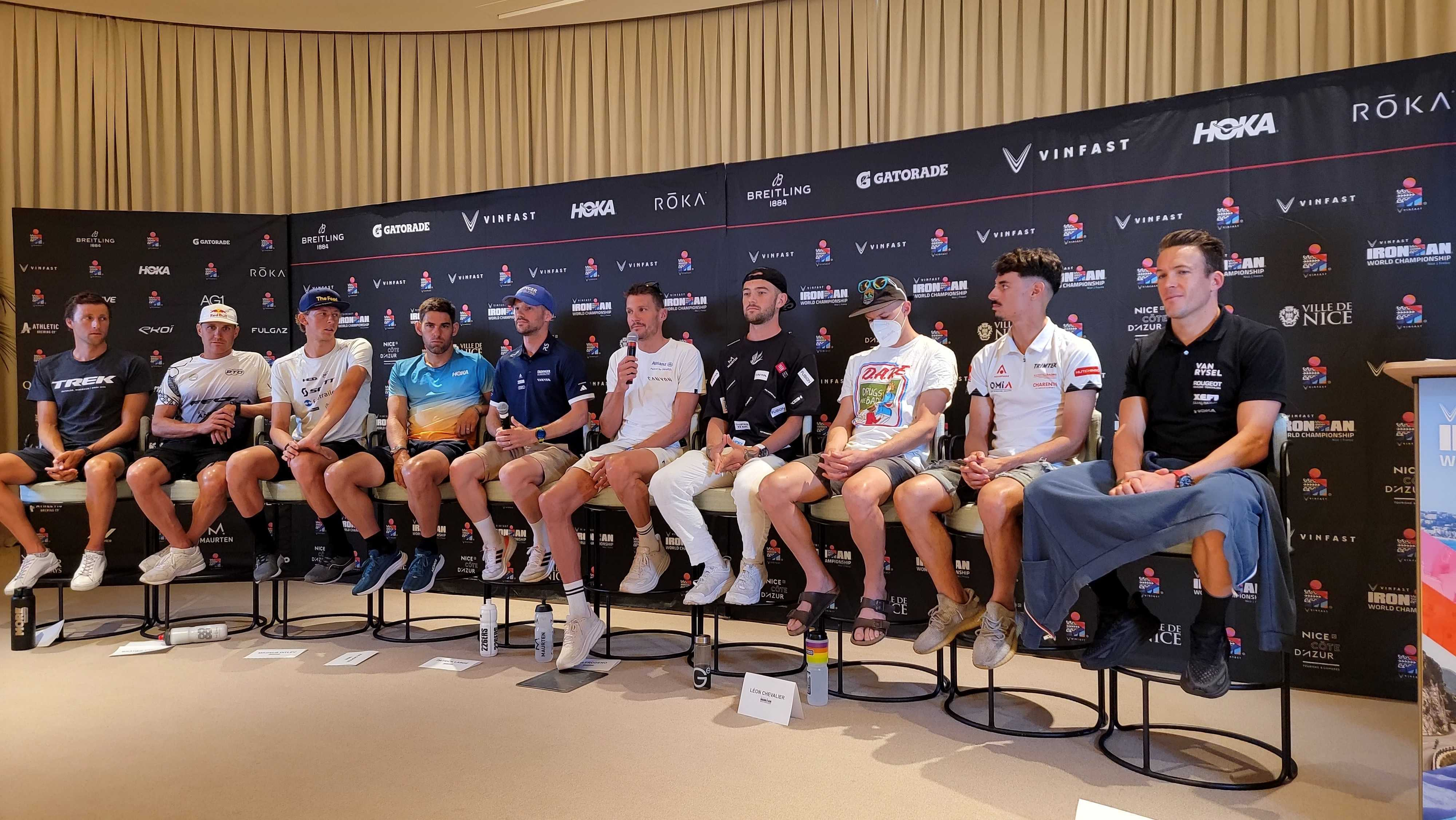 2023 Men's Ironman World Championship Press Conference
