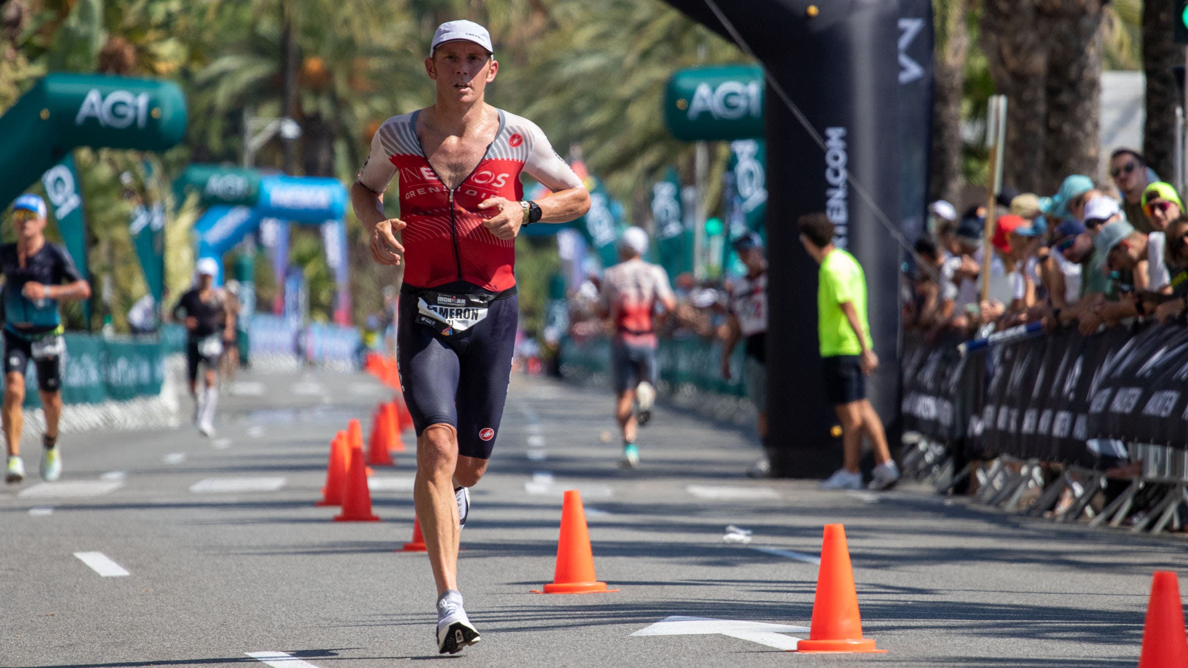 Cameron Wurf Ironman World Championship Marathon 2023