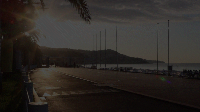 2023 Ironman World Championship Nice Bike Count - Aerobars Motion Graphic