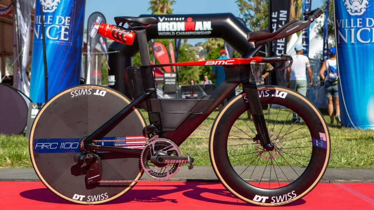 2023 Ironman World Championship Nice Bike Chris Leiferman's BMC Speedmachine 01 Triathlete