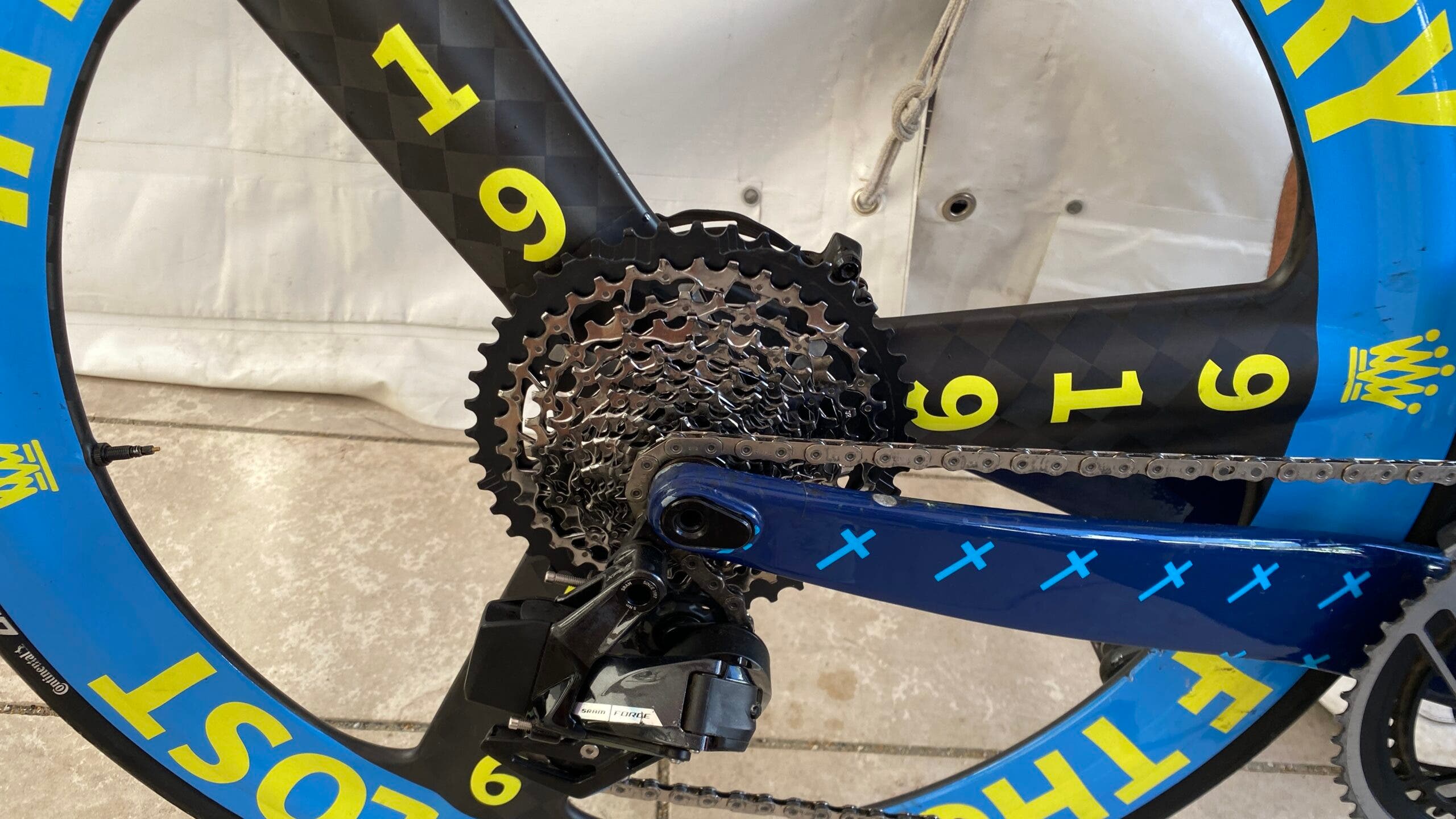 Custom Dimond Mogul Triathlon Bike