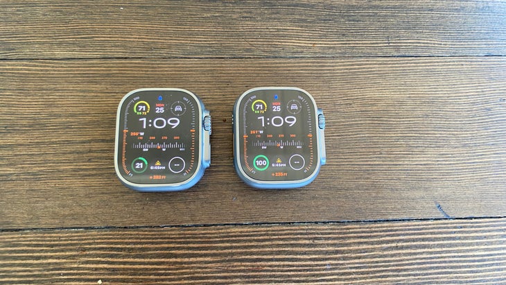 A detailed look at the features on the new Apple Watch Ultra 2, including  the new control gesture - tapping your fingers - Triathlon Magazine Canada