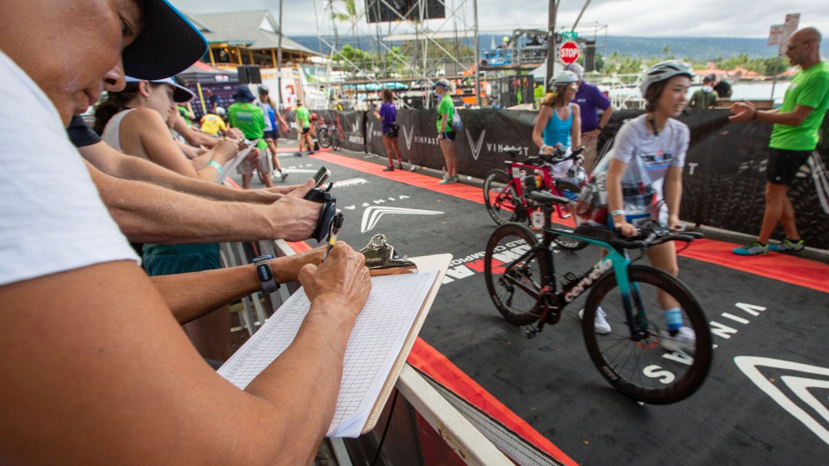 The Women's 2023 Hawaii Ironman World Championship Bike Count