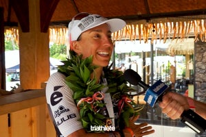 Anne Haug Talks About the New Hawaii Ironman Run Course Record and More