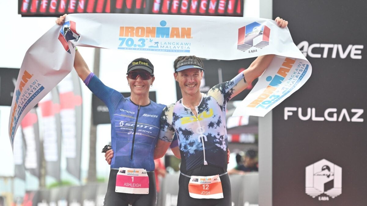 OLIVIER AND LING WIN IRONMAN 70.3 COLOMBO - PressReader