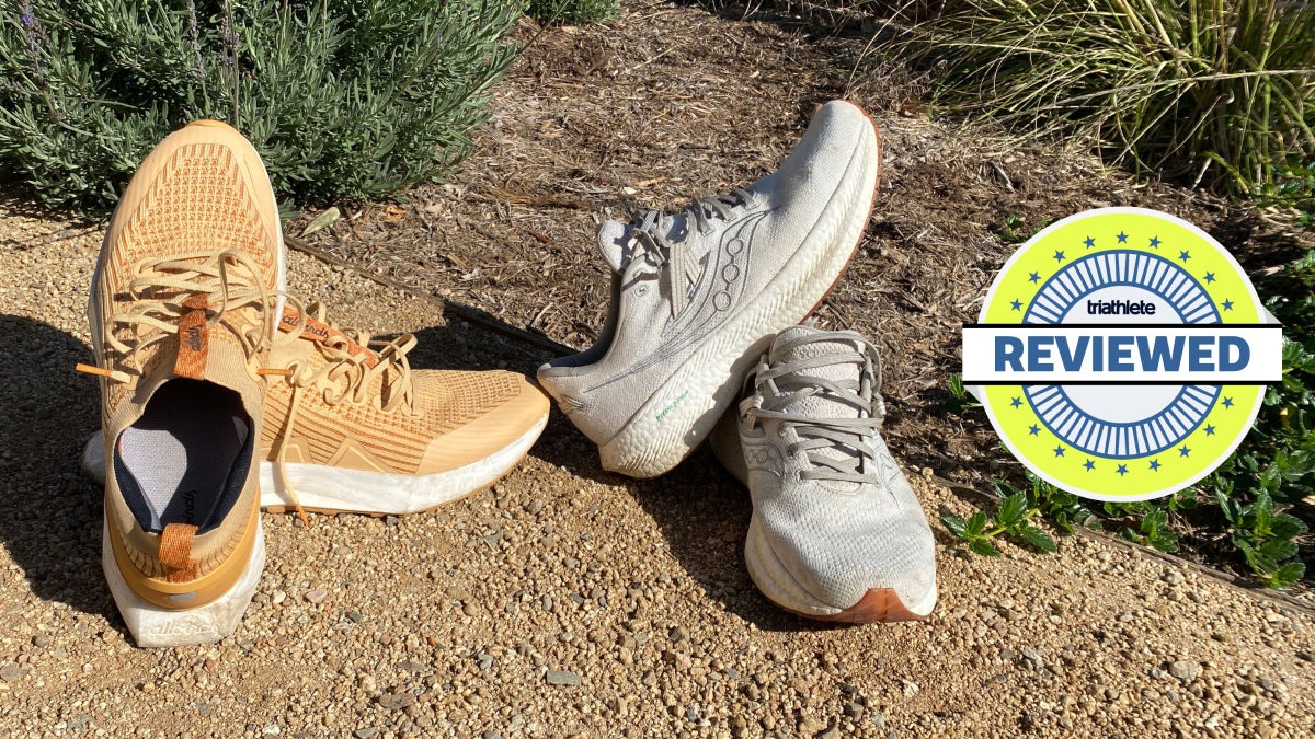Face Off: Two Eco-Friendly Running Shoes, Saucony Triumph RFG and Allbirds Tree Flyer 2