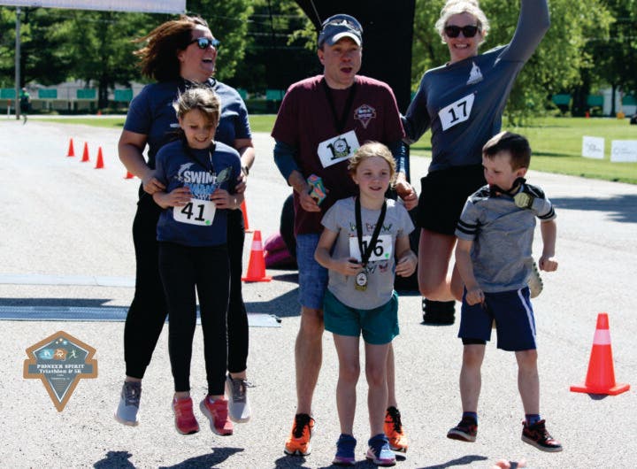 With a pool swim, a bike through the countryside, and a run through historic Petersburg, The Pioneer Sprit Triathlon is great beginner race.