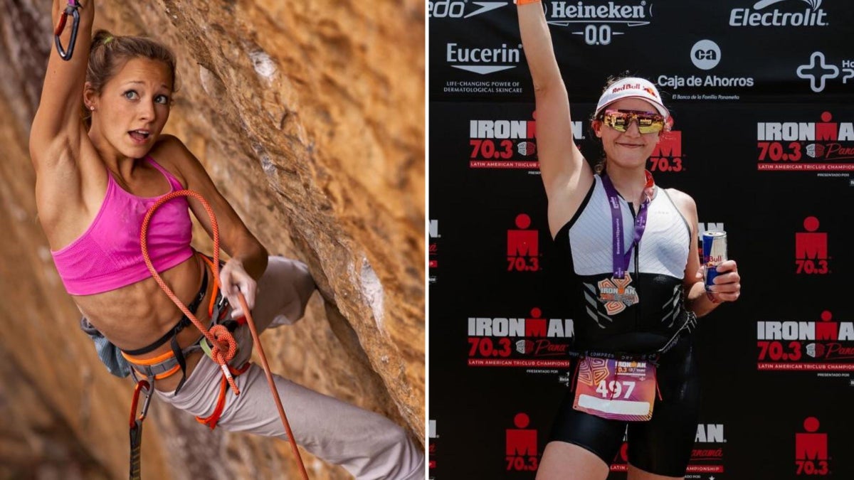 World-Champion Climber Sasha DiGiulian Does Her First 70.3