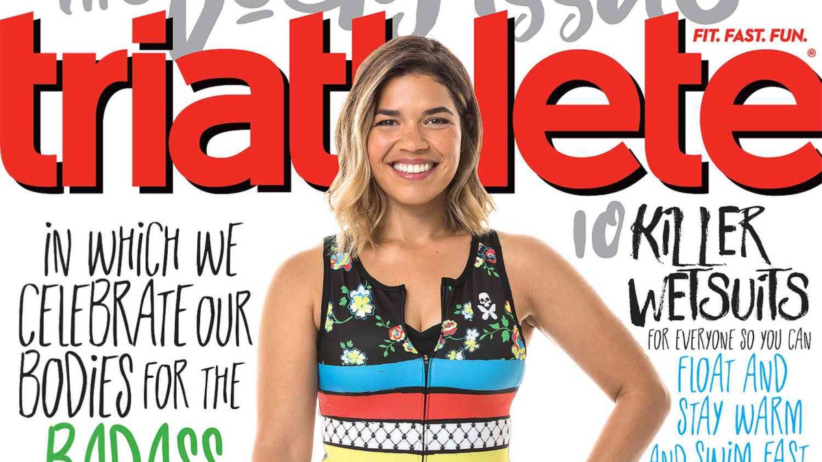 Before America Ferrera Was an Academy Award Nominee, She Was a Triathlete Cover Model