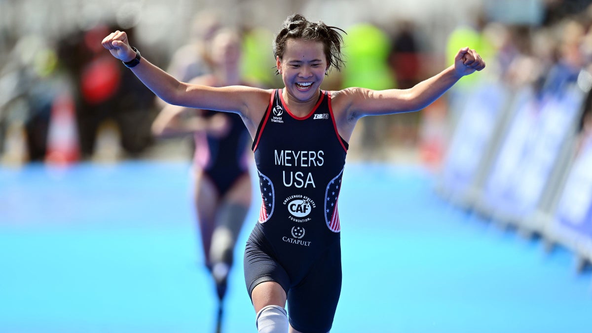 Emma Meyers On Becoming the First Varsity NCAA Paratriathlete