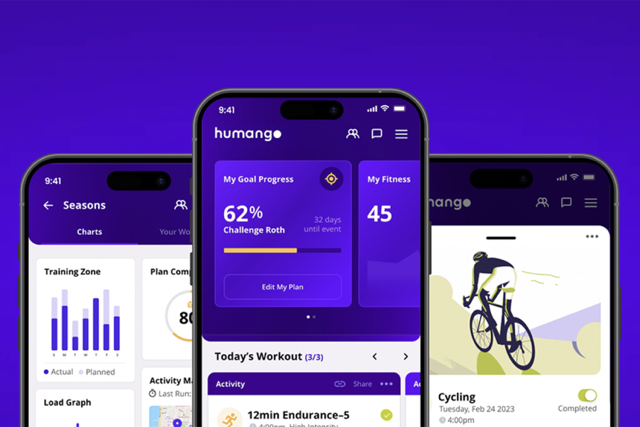 Humango AI triathlon coaching