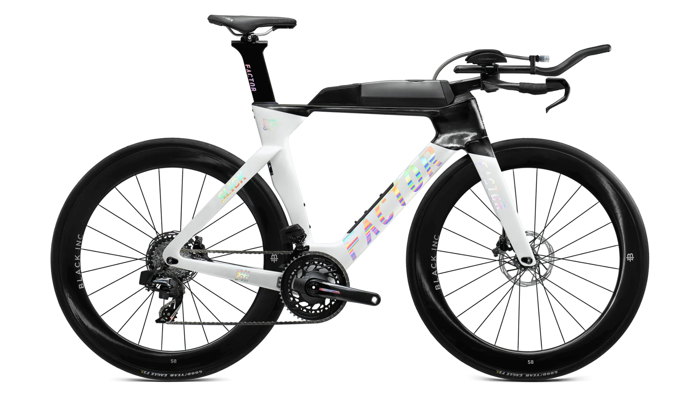 The Factor Slick is one of the best triathlon bikes of 2025.