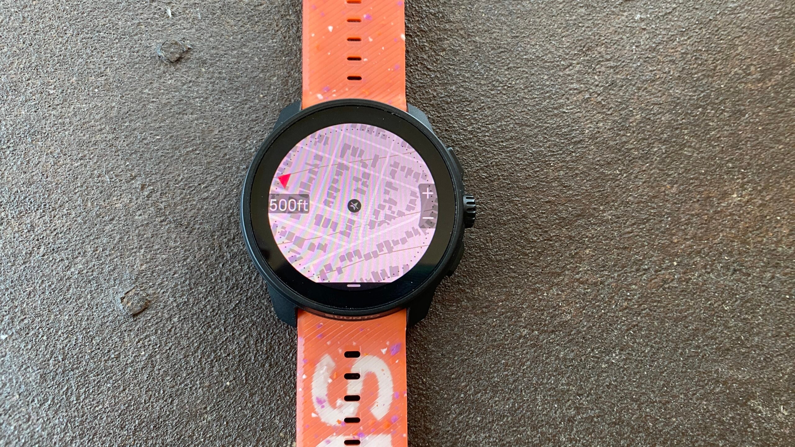 The Suunto Race S has offline mapping that’s easily navigated via the touchscreen and digital crown.