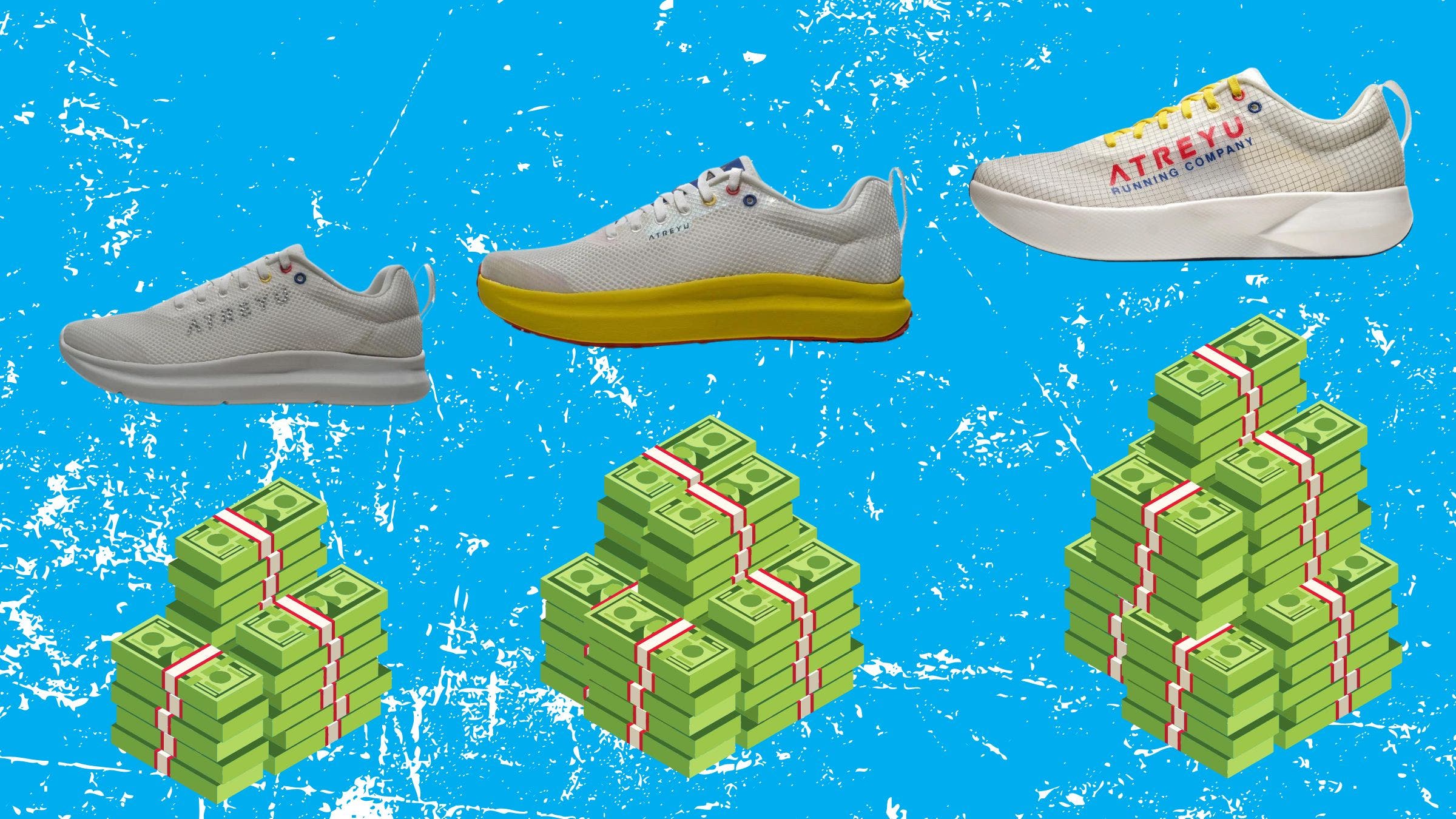 What hidden costs are built into running shoe prices?
