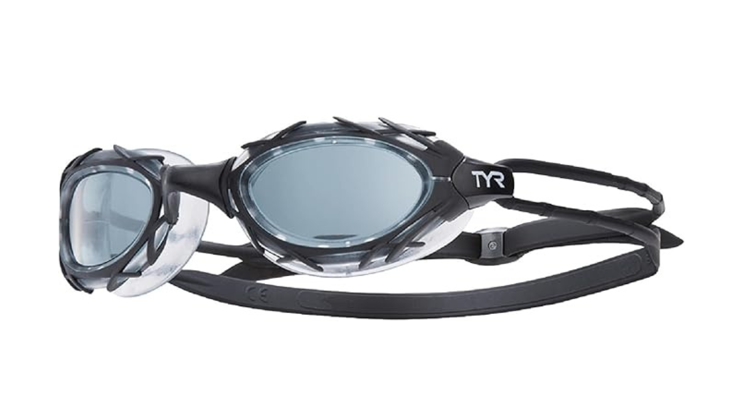 A pair of swimming goggles on a white background, on sale for Amazon Prime Day 2026