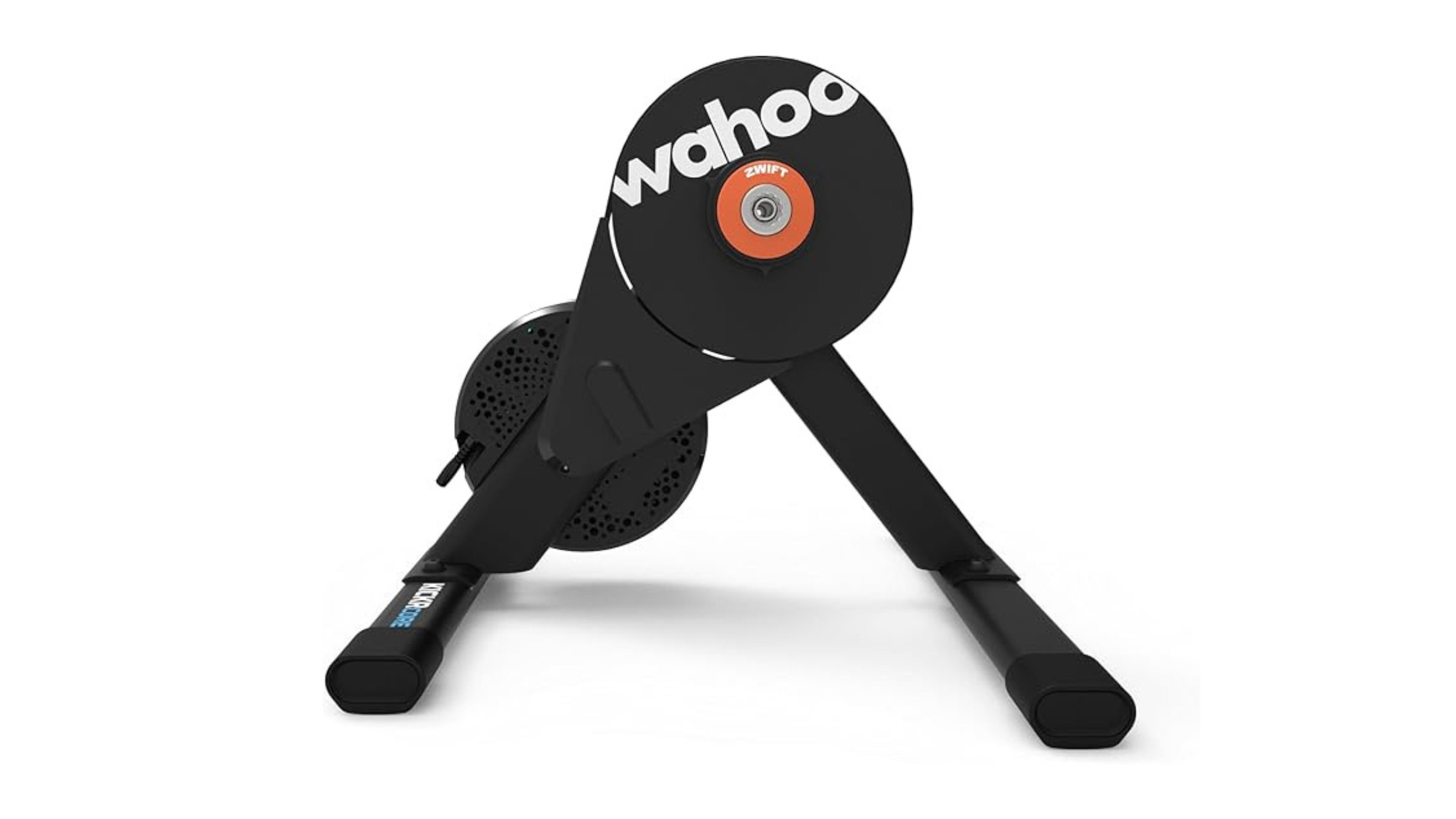 Wahoo smart bike trainer on white background, on sale for Amazon Prime Day 2026