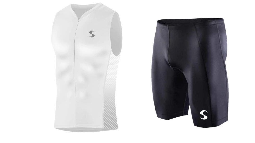 The Synergy tri suit, one of the best triathlon suits of 2024