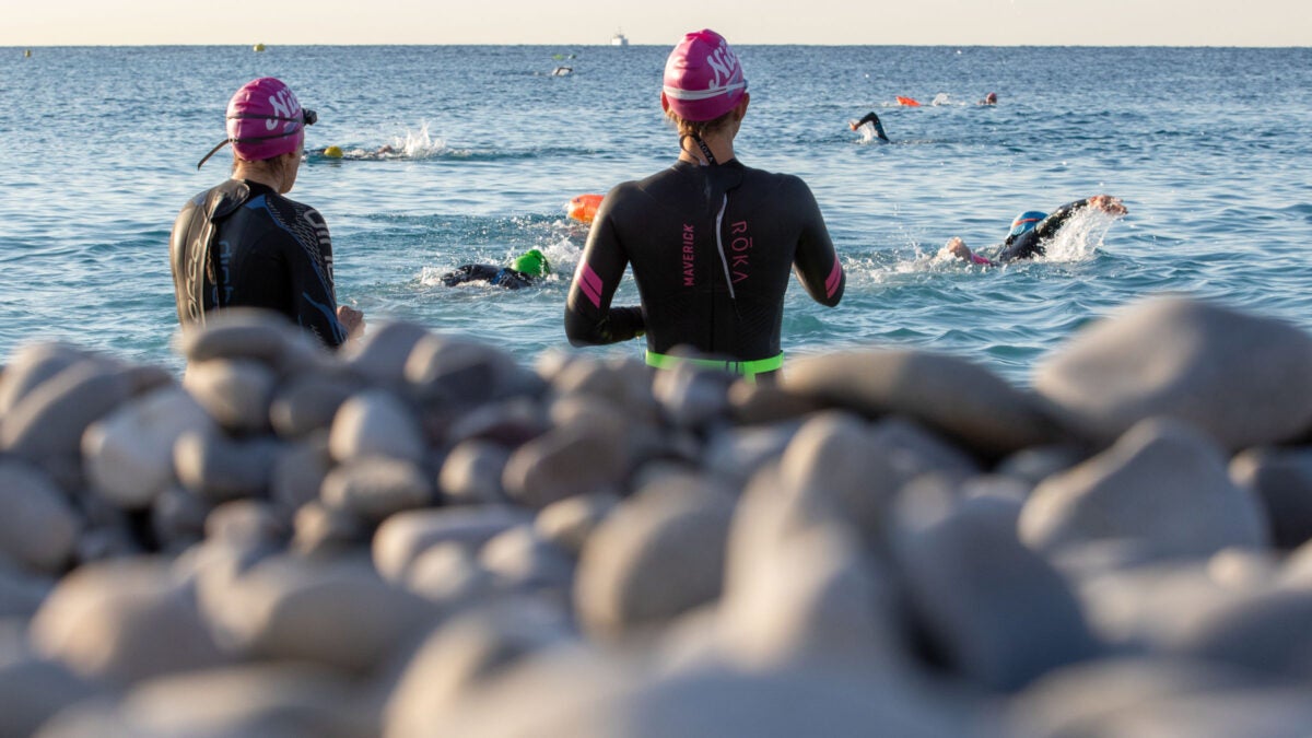 Photos Sunrise Swim at the 2024 Ironman World Championship Nice Triathlete