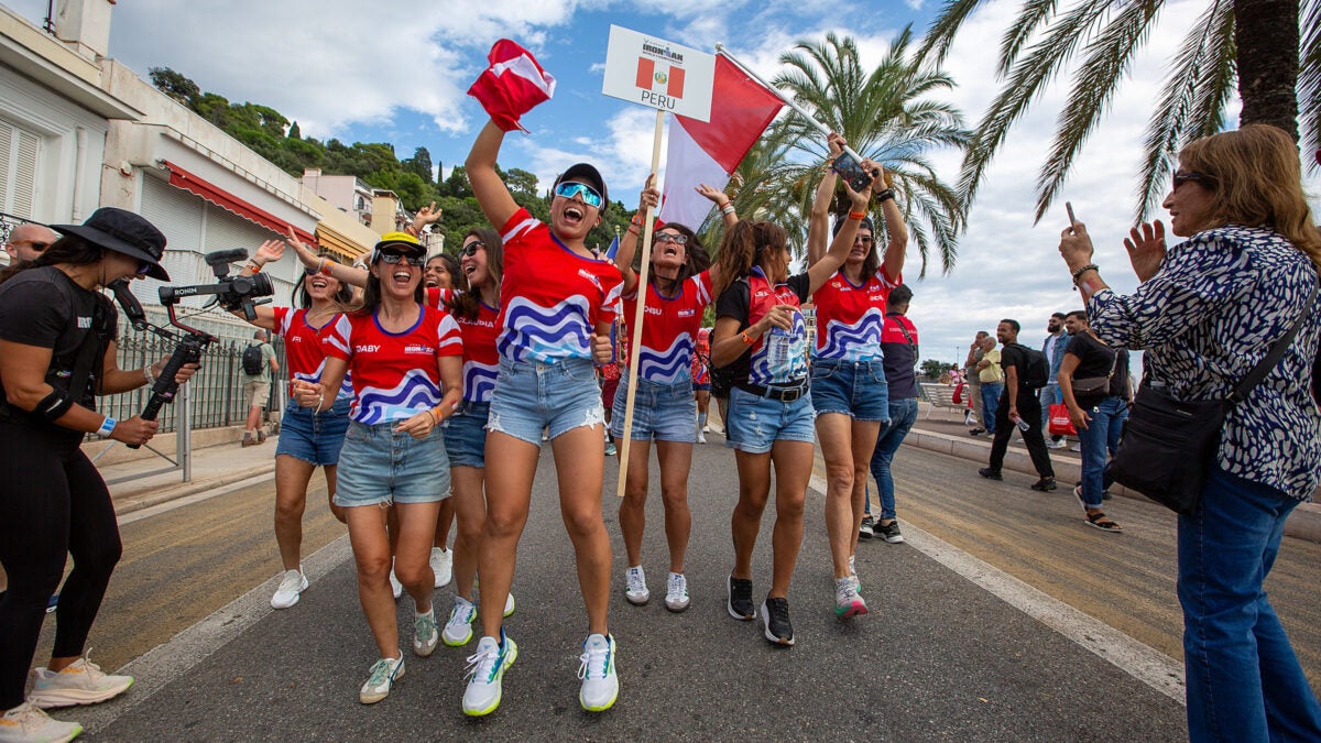 Photos 2024 Nice Ironman World Championship Parade of Nations