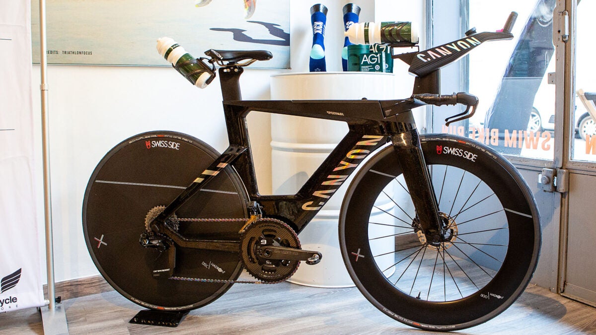 2024 Ironman World Championship Nice Pro Bike Laura Philipp’s Canyon