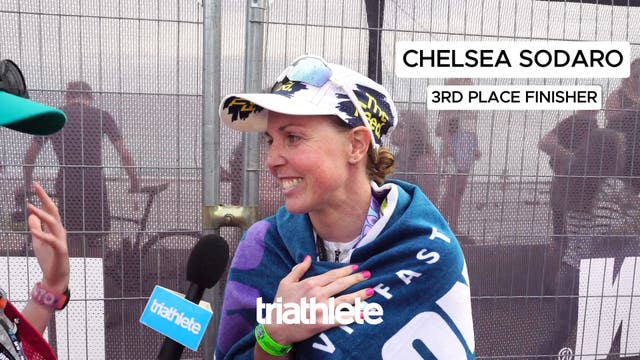 Interview: Third Place Chelsea Sodaro Shares Why the 2024 Ironman World Championships Was One of the Hardest Races of Her Life