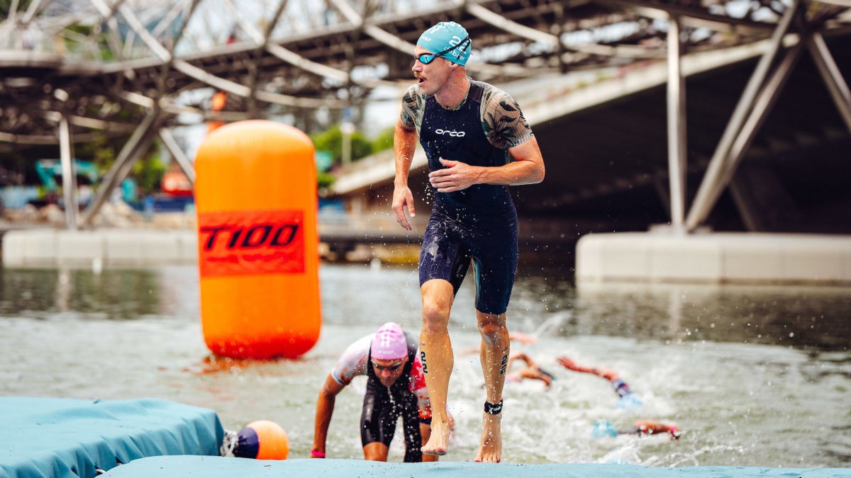 What’s an Australian Swim Exit in Triathlon?
