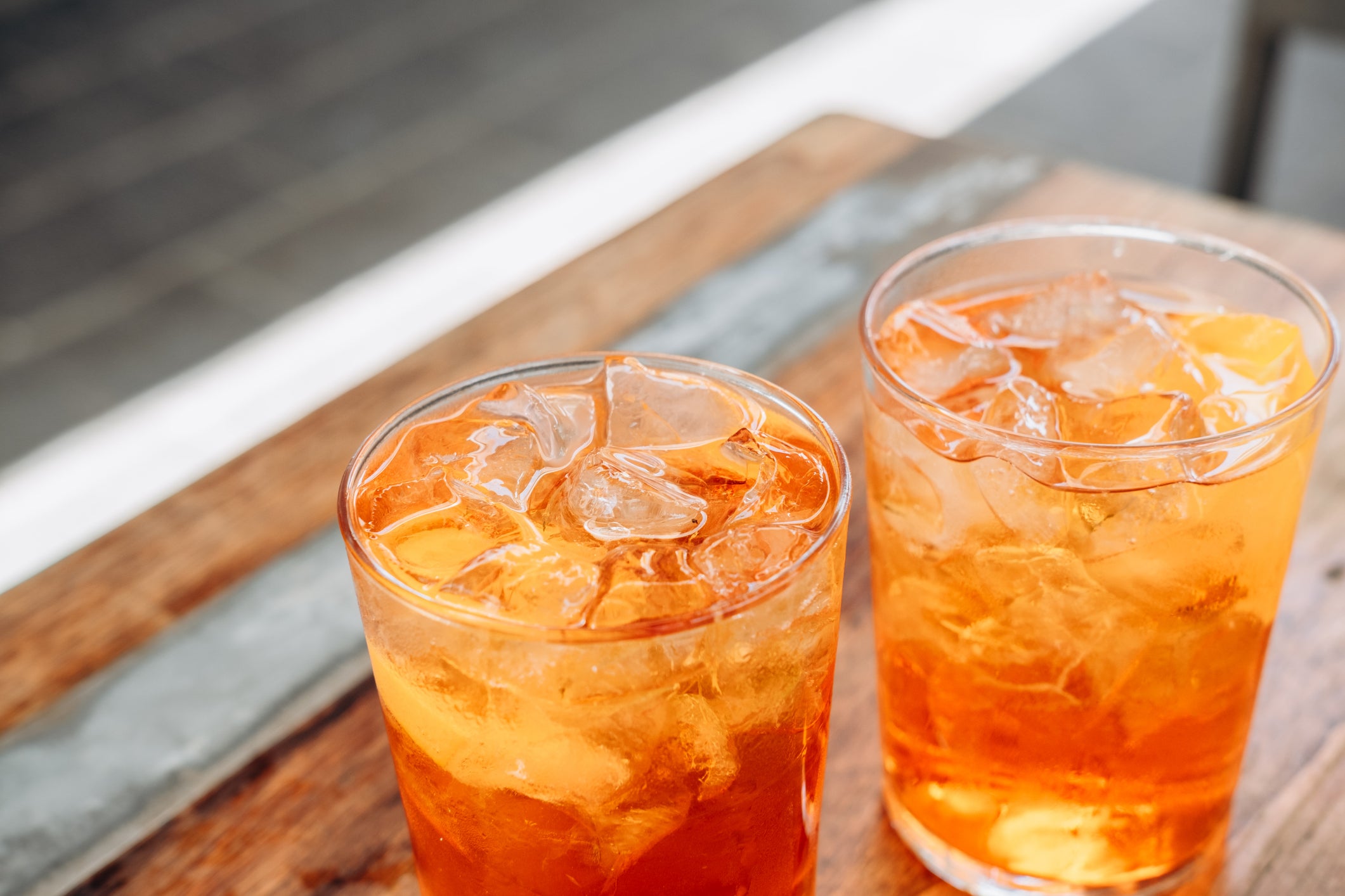 A non-alcoholic aperol spritz? Yes, please!