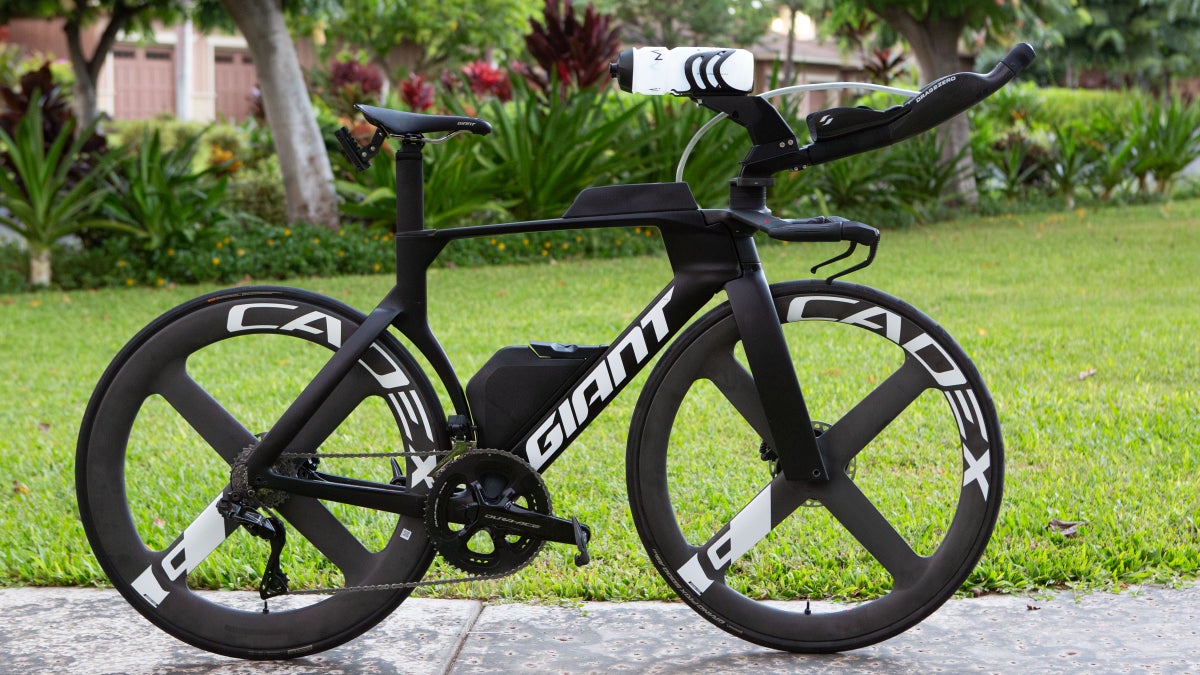 2024 Ironman World Championship Kona Pro Bike: Gustav Iden's Giant Trinity Advanced SL
