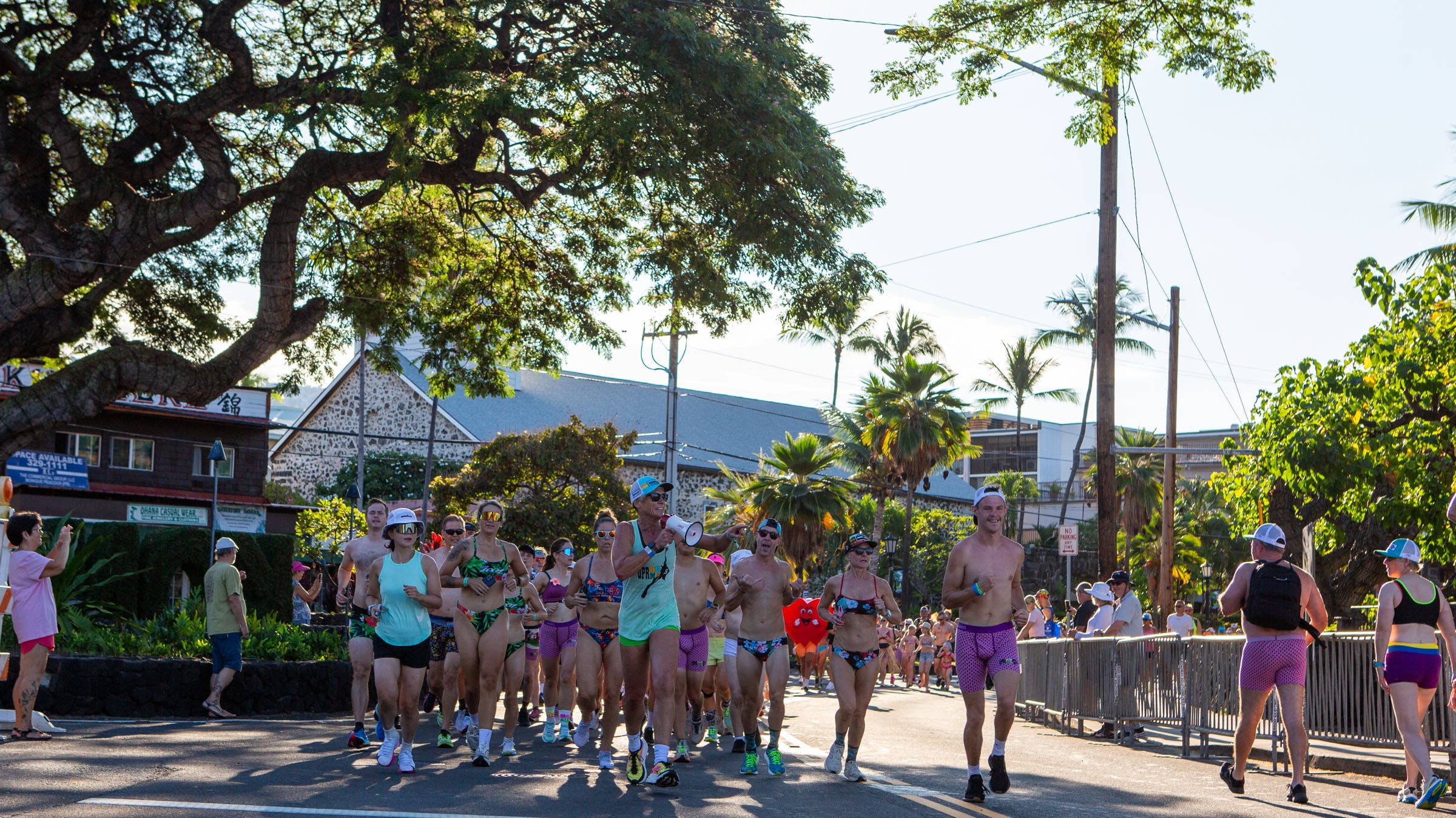 A megaphone kicks off mega fun.