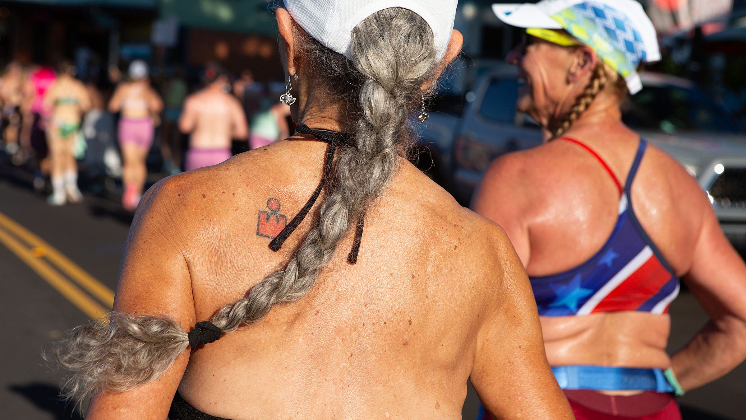 We see what you did there. She's an Iron-woman!