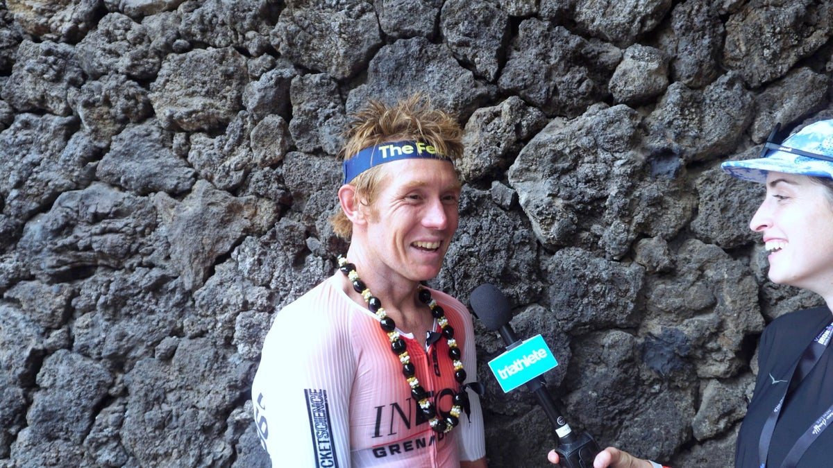 Cam Wurf Talks About His “Embarrassing” Swim and Finishing Seventh in Kona