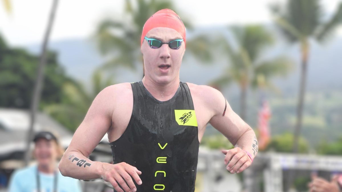 Meet the Young Age-Group Triathlete Who Just Shattered Kona’s Swim Course Record