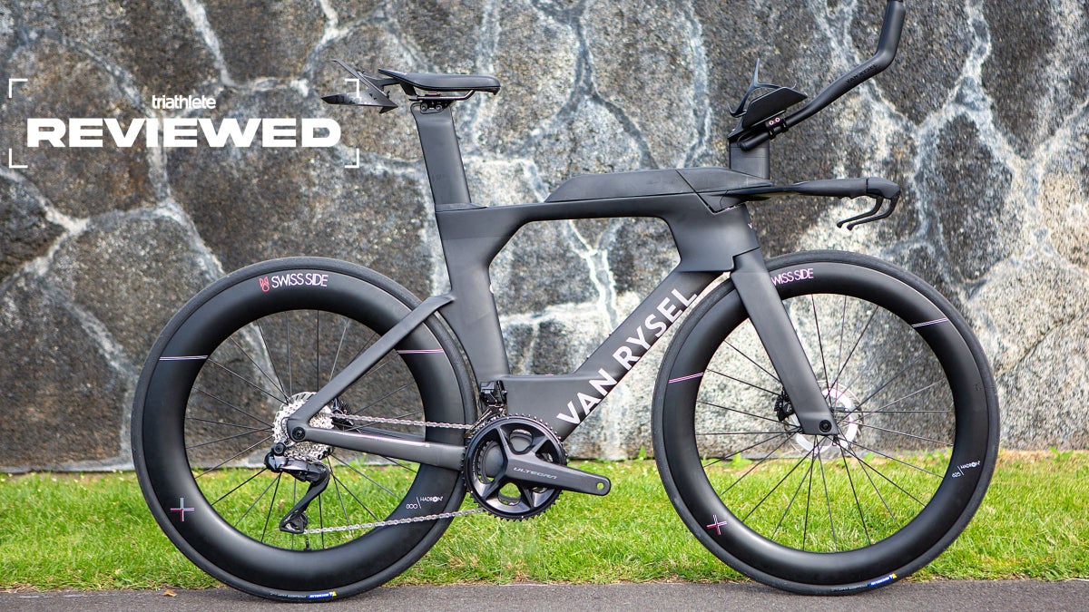 We Review A Brand-New Triathlon Bike, the Van Rysel XCR Tri