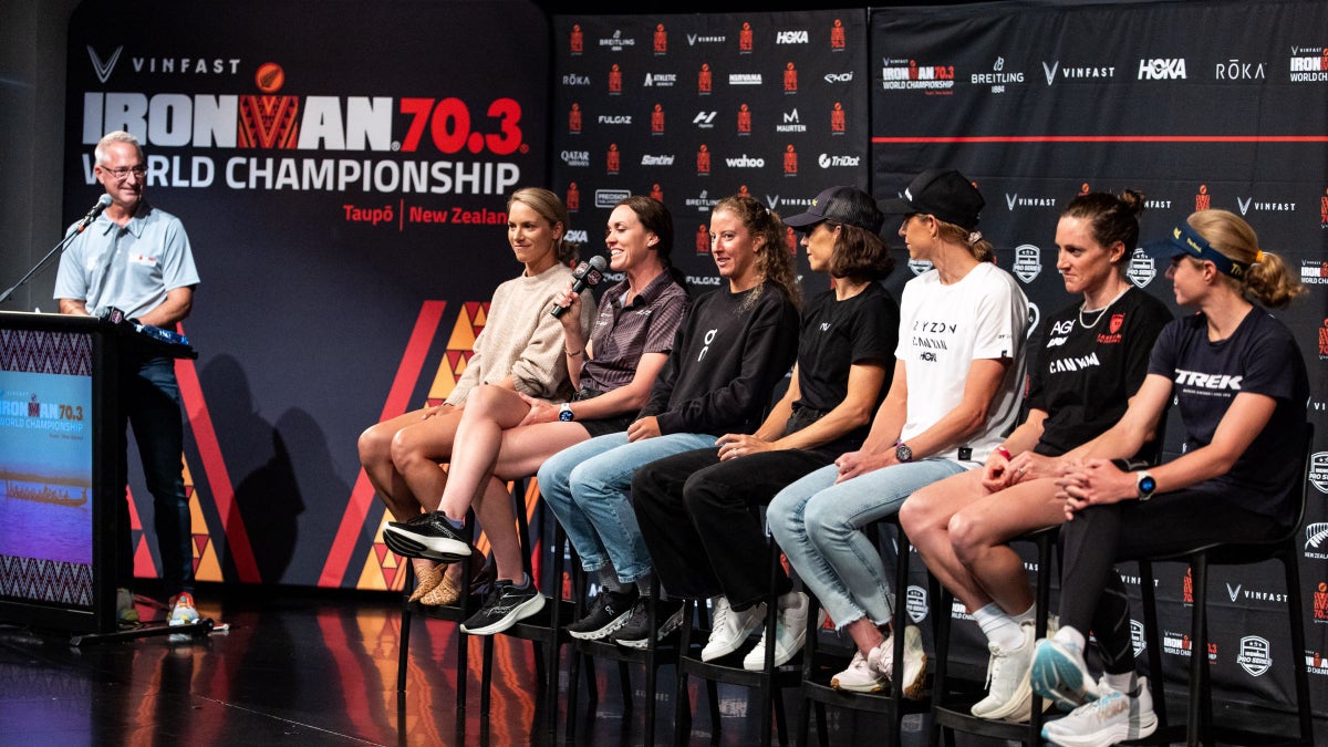The 2024 70.3 World Championship Pro Press Conference Was All About Resilience