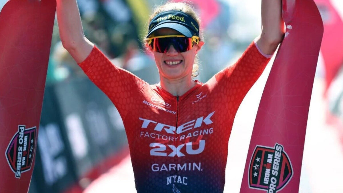Taylor Knibb Three-Peats at Ironman 70.3 World Championship