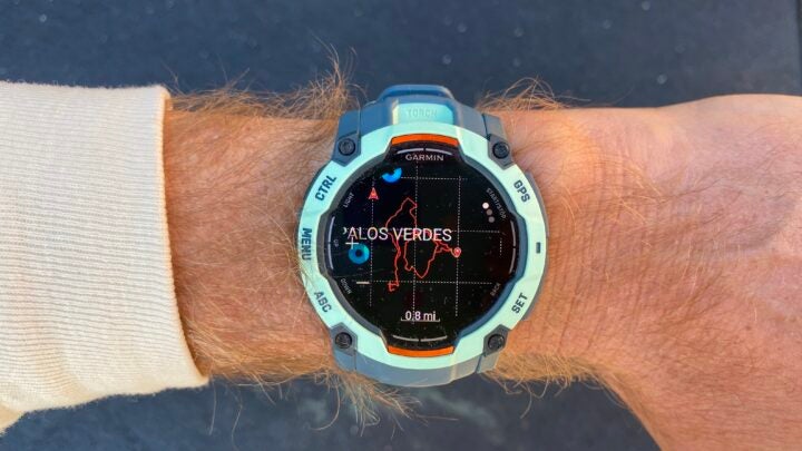 While the Garmin Instinct 3 line does do breadcrumb mapping and route navigation, it does not have built-in mapping capabilities.