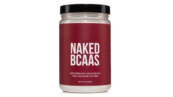 Container of Naked BCAAs