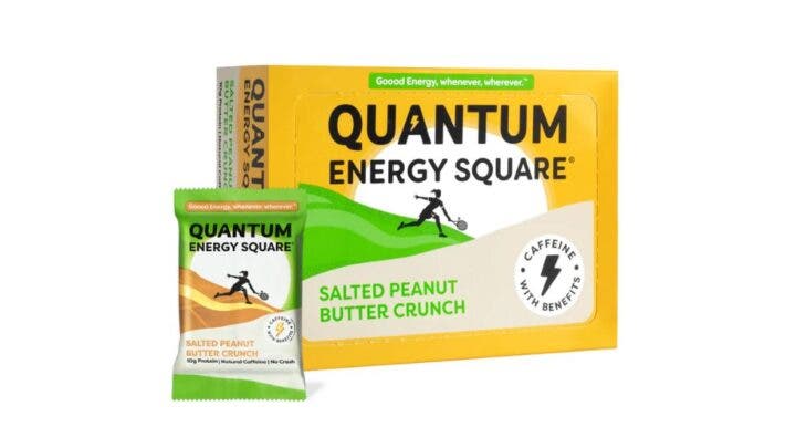 Quantum is the best energy bar with caffeine.