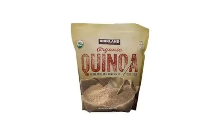 Kirkland's organic quinoa is one of the best foods available at Costco for athletes.