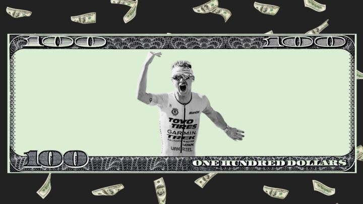 Marten Van Riel was the highest-paid male long-course triathlete in 2024.