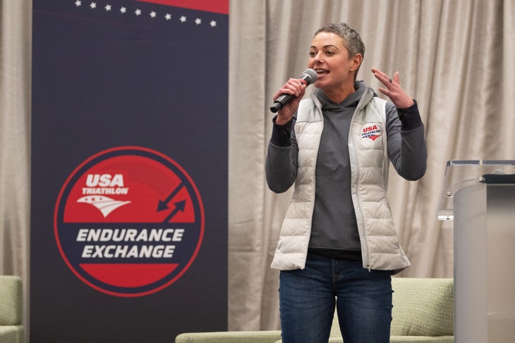 USA Triathlon CEO Vic Brumfield (pictured) revealed the organization's updated strategic plan, Elevate 2028, today.