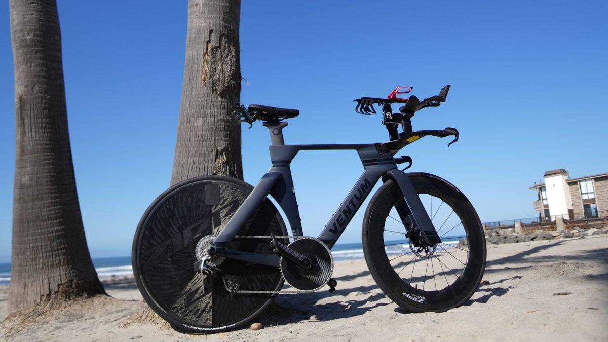 2025 Ironman 70.3 Oceanside Pro Bike: Ben Kanute's Ventum Tempus