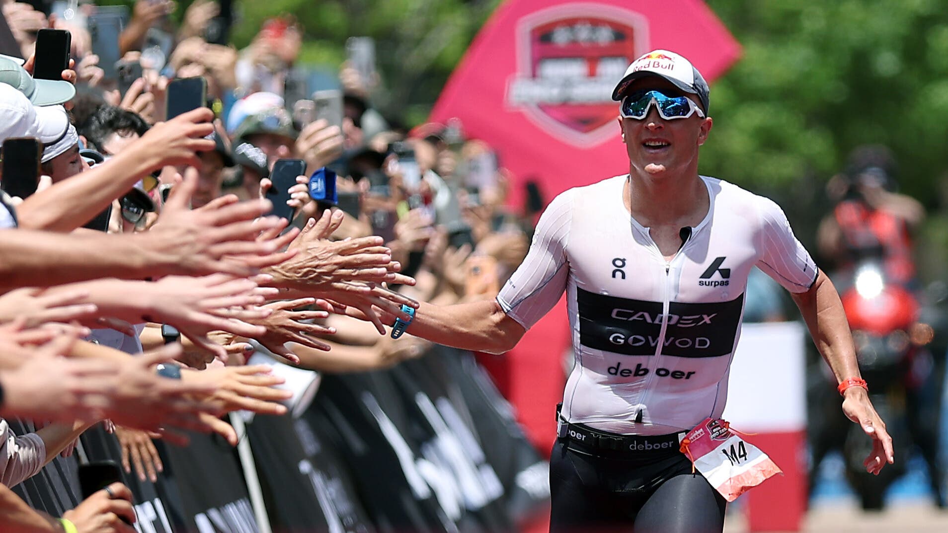 Kristian Blummenfelt won Ironman Texas with a run course record of 2:34:03 and overall course record of 7:24:20.