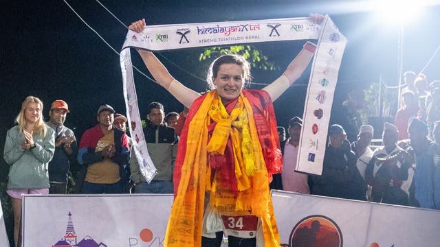 No Woman Had Ever Finished the Brutal Himalayan XTRI. Until One Beat All the Men.