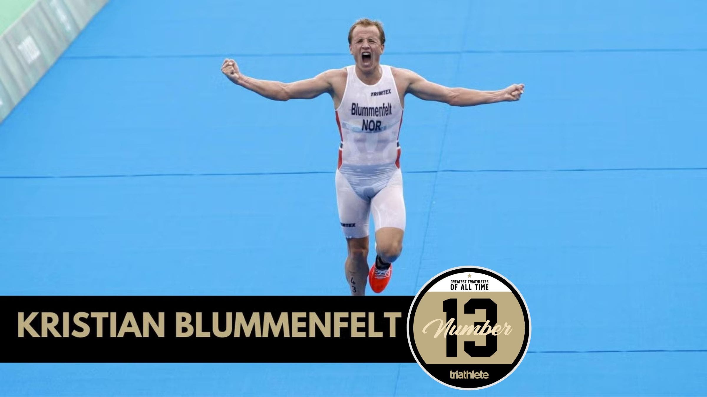 Kristian Blummenfelt, one of the greatest triathletse of all time
