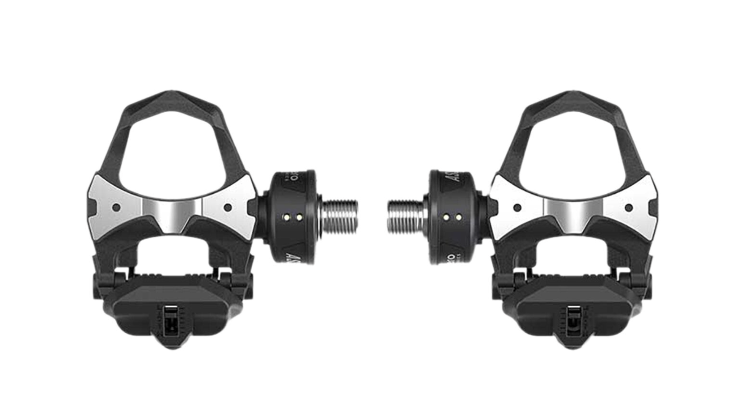Pair of Favero pedal-based power meters on white background, Memorial Day Deals