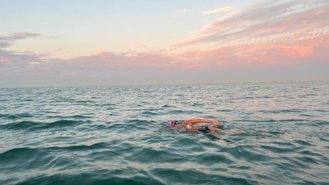 This Paratriathlete Became the First Blind Woman to Swim the English Channel