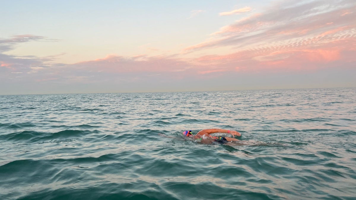 This Paratriathlete Became the First Blind Woman to Swim the English Channel