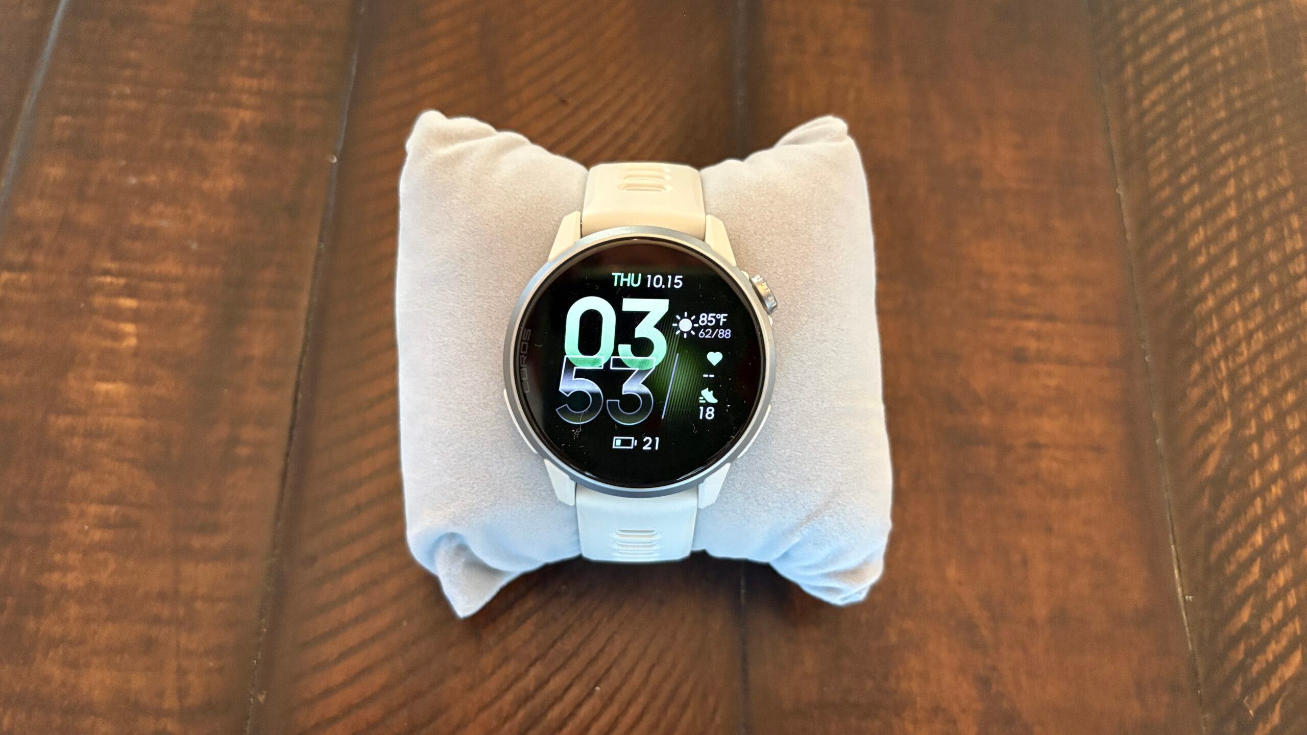 Coros Pace 4 Pro, one of the best triathlon smartwatches of 2026.