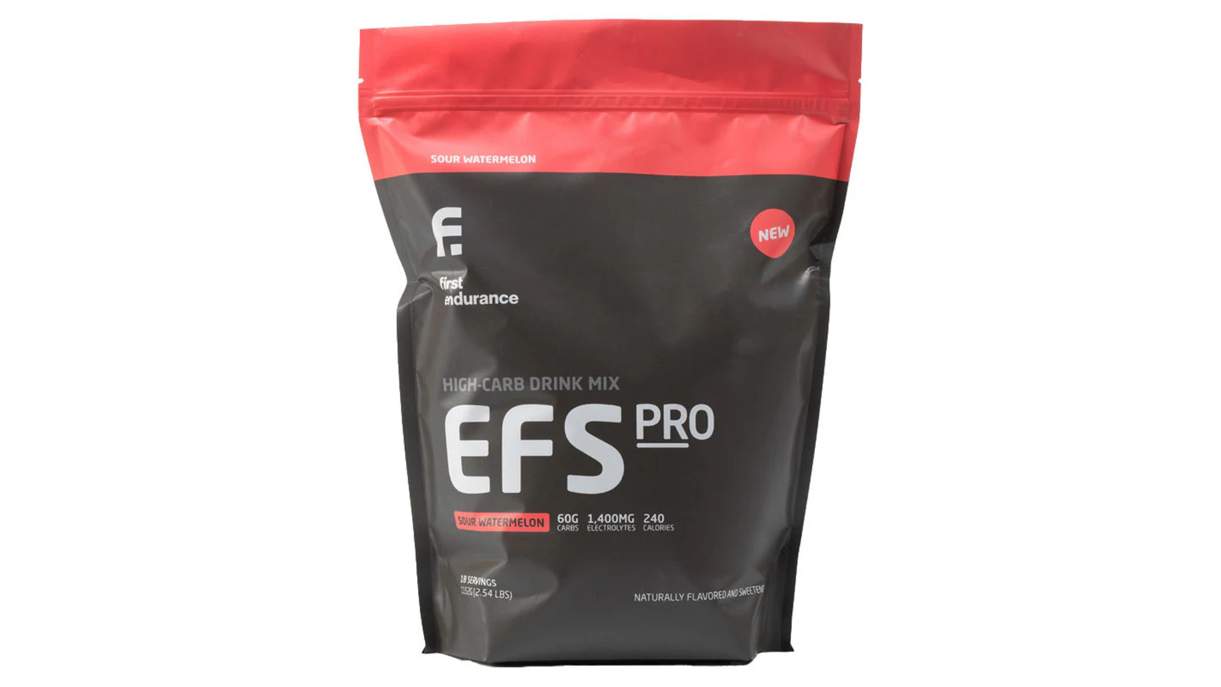 First Endurance EFS-PRO High Carb Sour Watermelon is one of the best high-carb drink mixes for endurance athletes.